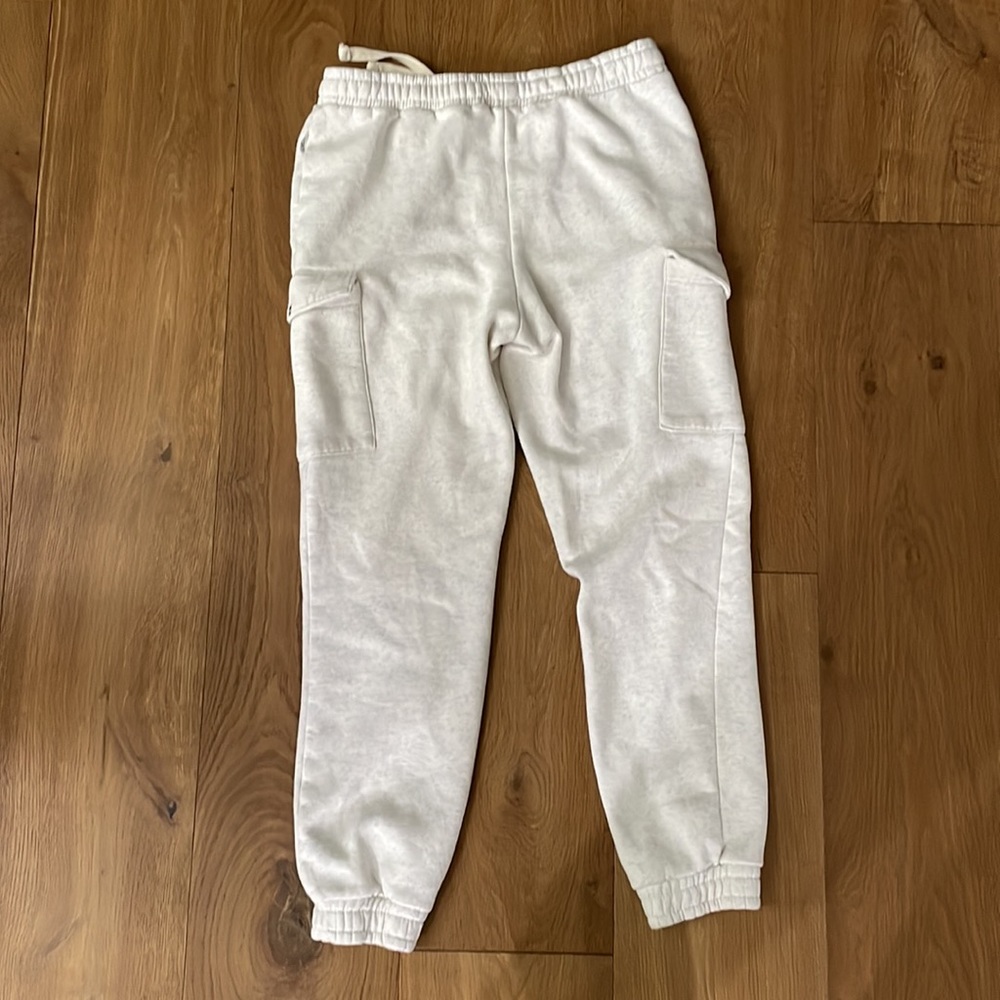 Roxy Ivory Joggers, side button pockets, drawstring waist, comfy soft loose fit - Picture 2 of 7